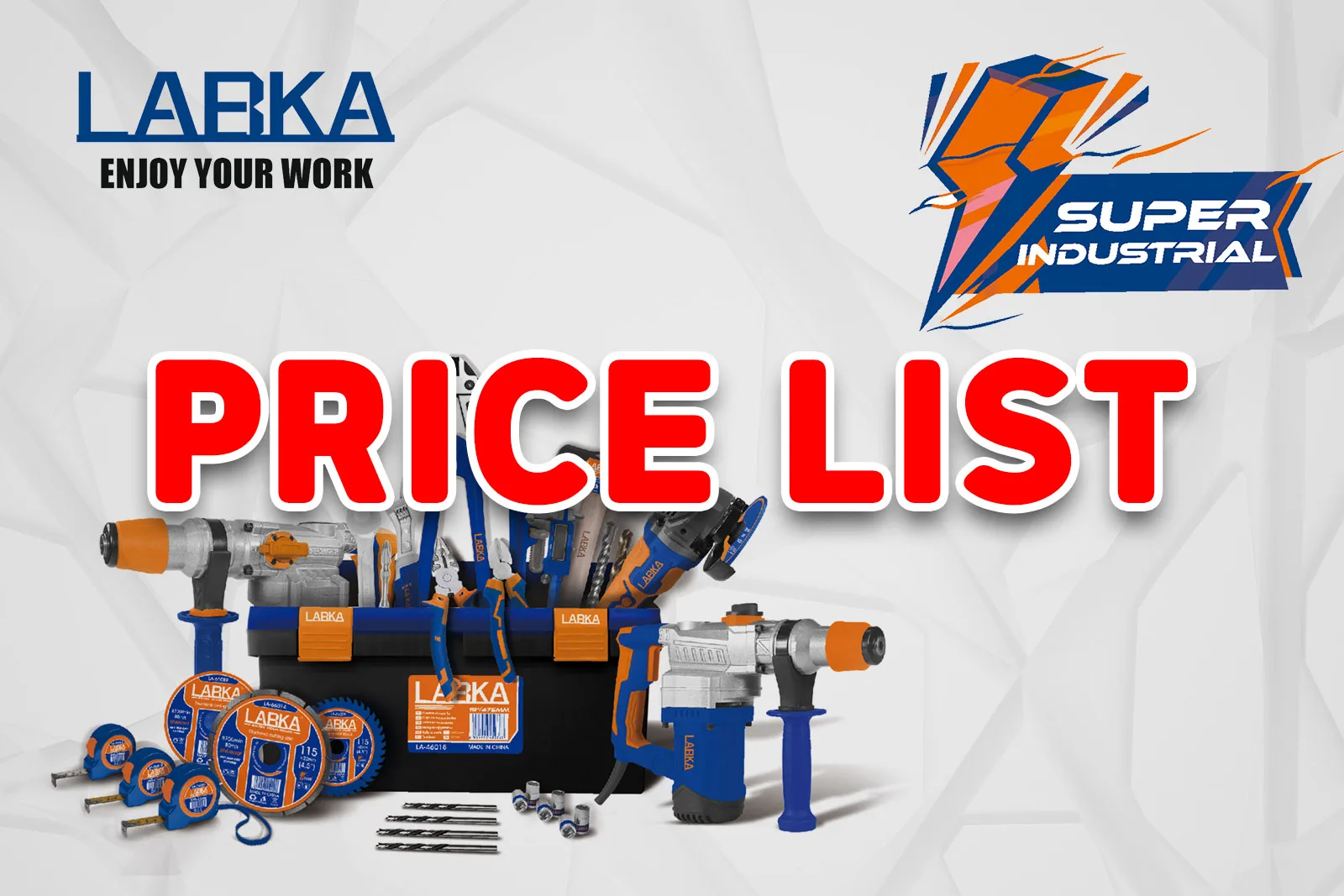 LABKA Tools Price List